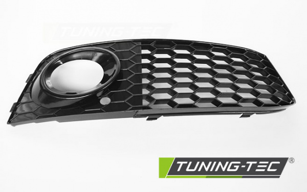 Upgrade Nebelscheinwerfer Gitter für Audi A4 B8 (8K) 08-11 Hochglanz schwarz